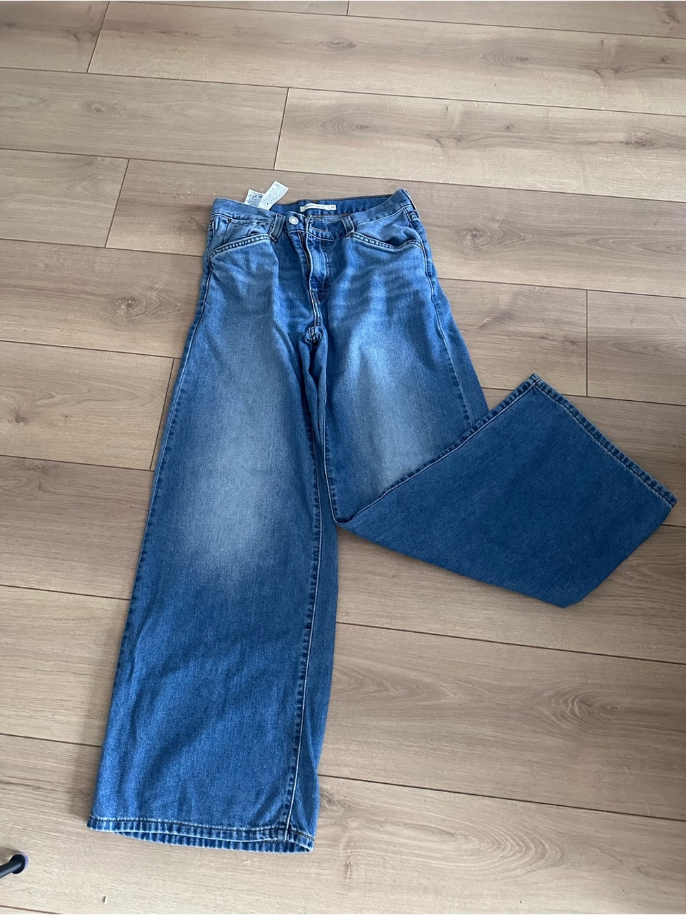 Levi's Blue Wide Leg Women's Jeans